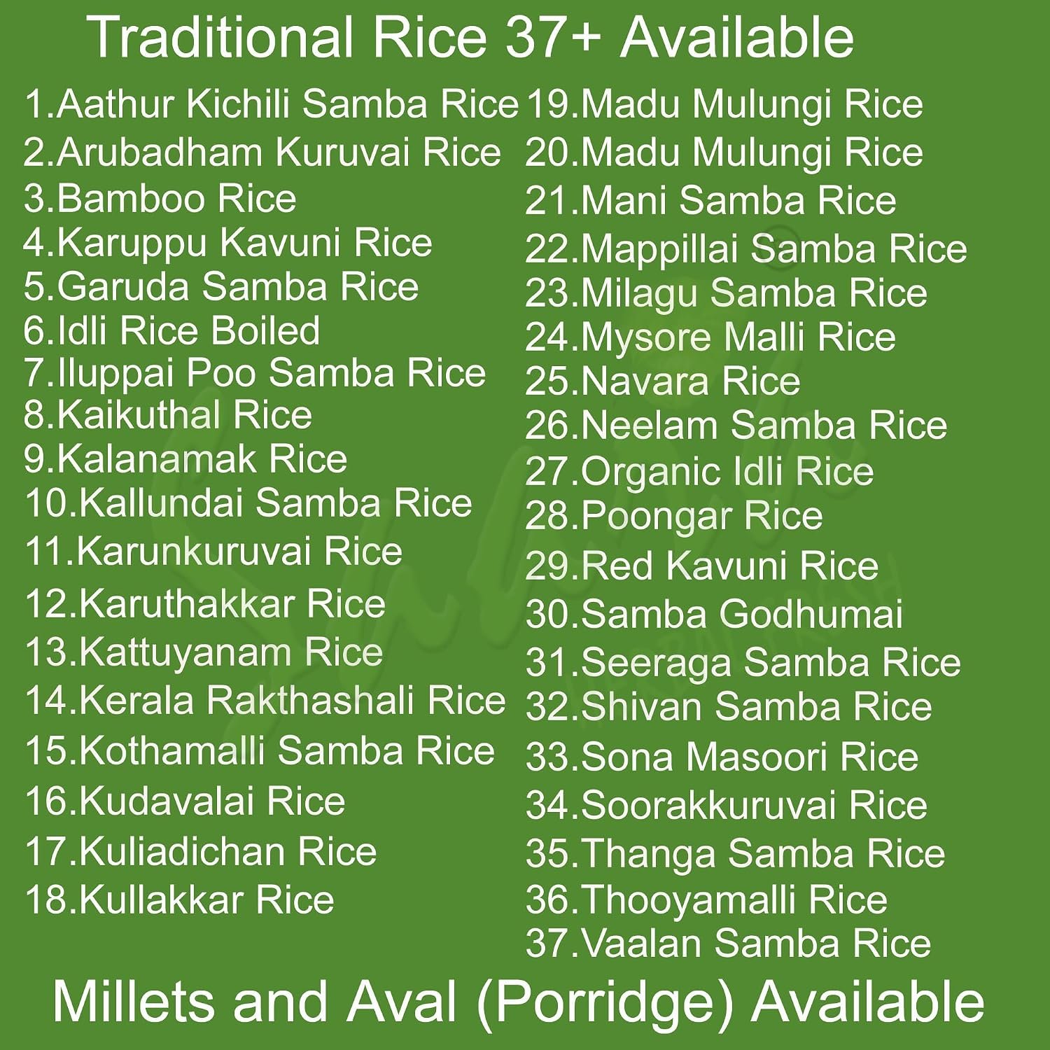 Hand Pounded Poongar Red Rice, 1Kg | Traditional Red Rice | Lal Chawal | Tinni Chawal - Image 2